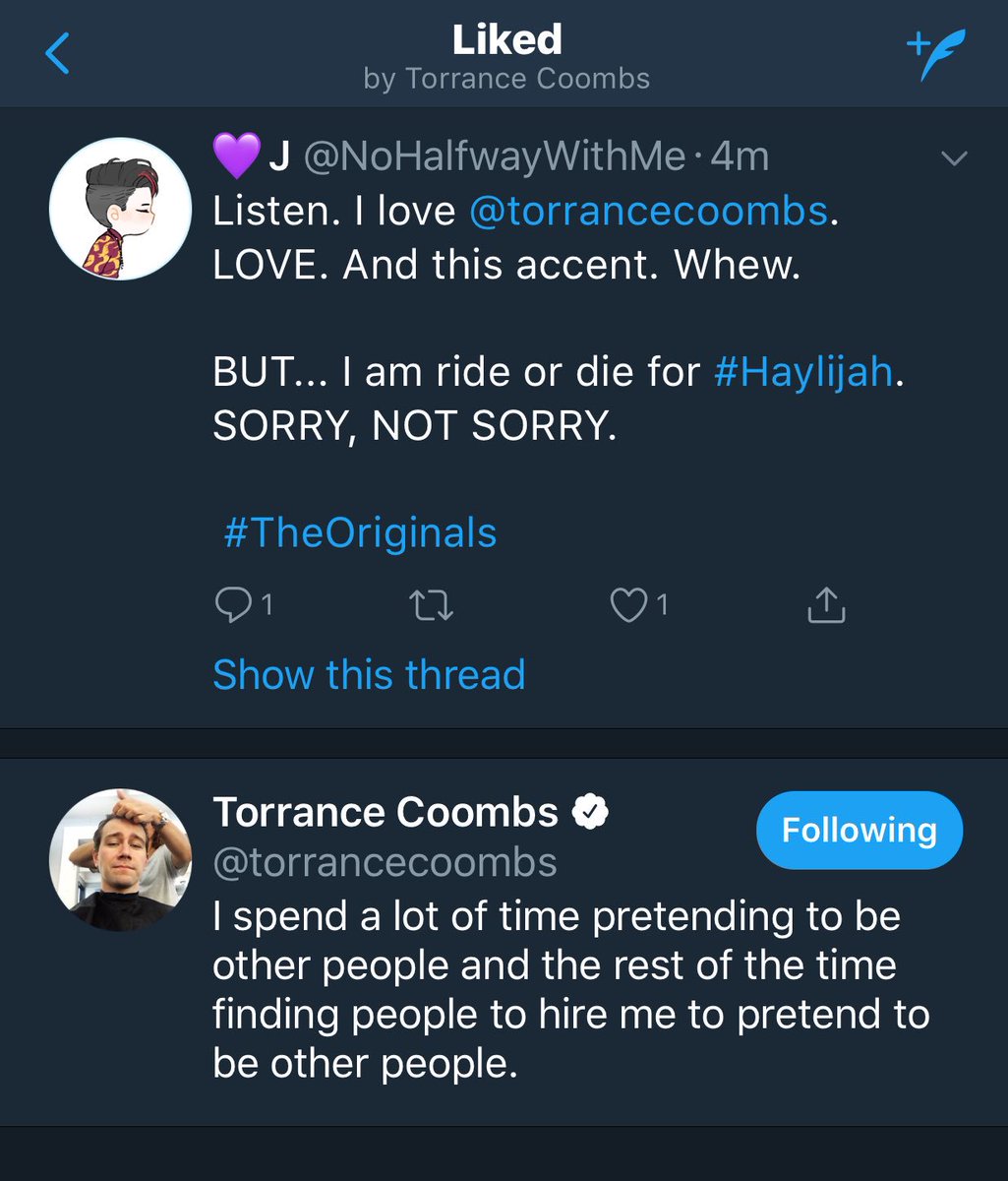 mercurialhigh__'s tweet photo. I /may/ have squealed..
πππ
Love you, Tor! Big fan since Reign!
#LongLiveBash
#TheOriginals https://t.co/cQ9jb1D9Gv