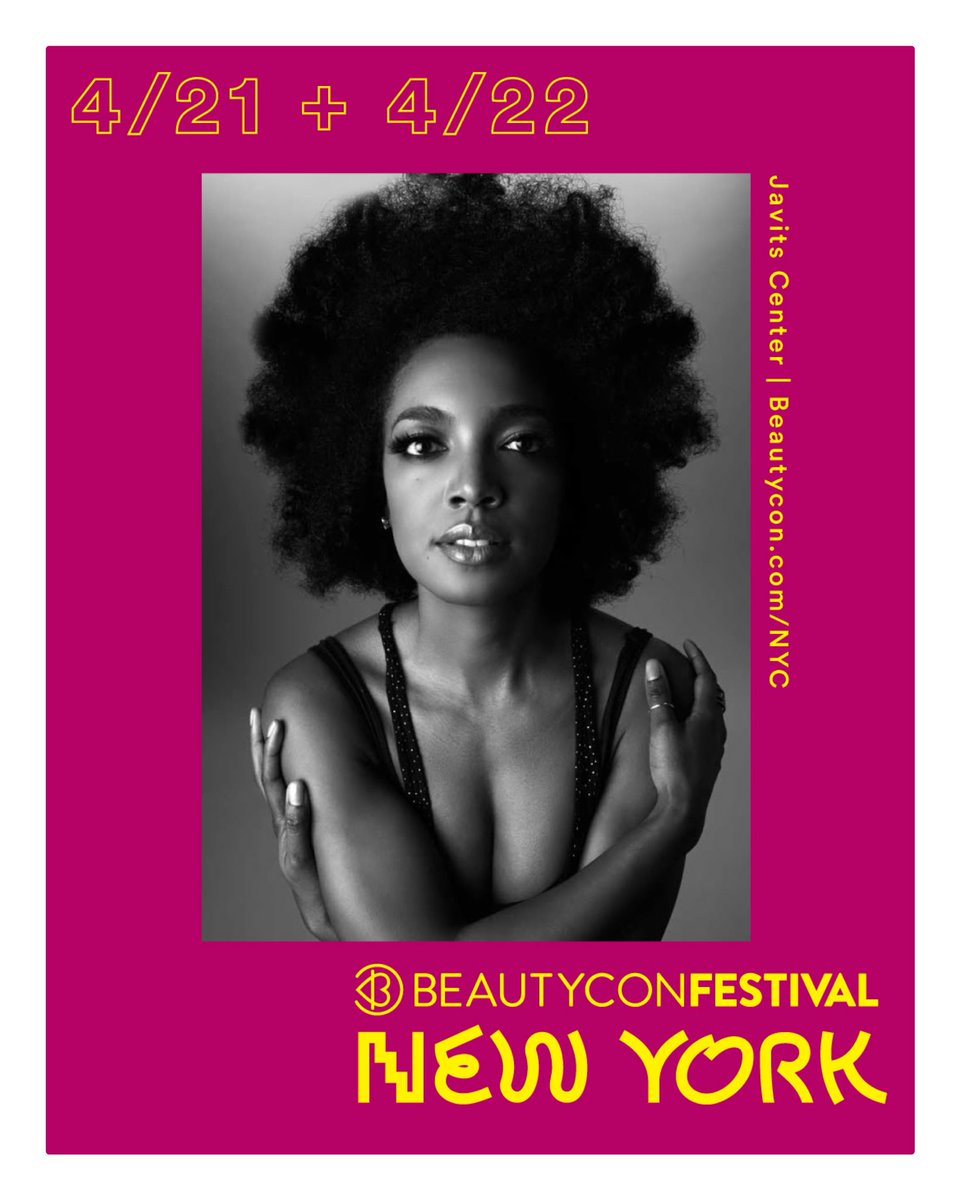 Will I be seeing you at <a href="/beautycon/">Beautycon</a> NY this weekend?  I’ll be moderating the Expectation vs. Reality panel with  @C_Broadus21 <a href="/YoungMAMusic/">Young M.A</a> &amp; <a href="/kristenhancher/">Kristen Hancher</a> on 04/22 @ 1:15pm!  You don’t want to miss it!