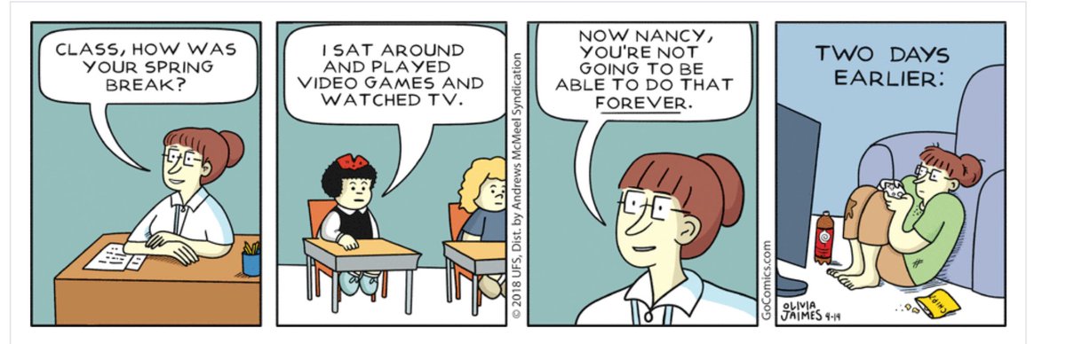 skullmandible's tweet photo. the new nancy cartoonist, Olivia Jaimes, is buckwild. don't read the comments https://t.co/YssGNlWFr0 https://t.co/13GbAqto27