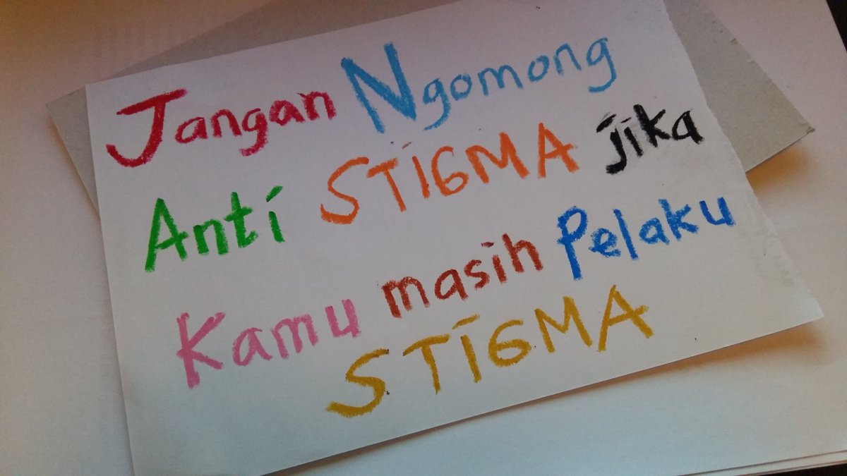 ryanhtg's tweet image. No stigma and discrimination...!!!