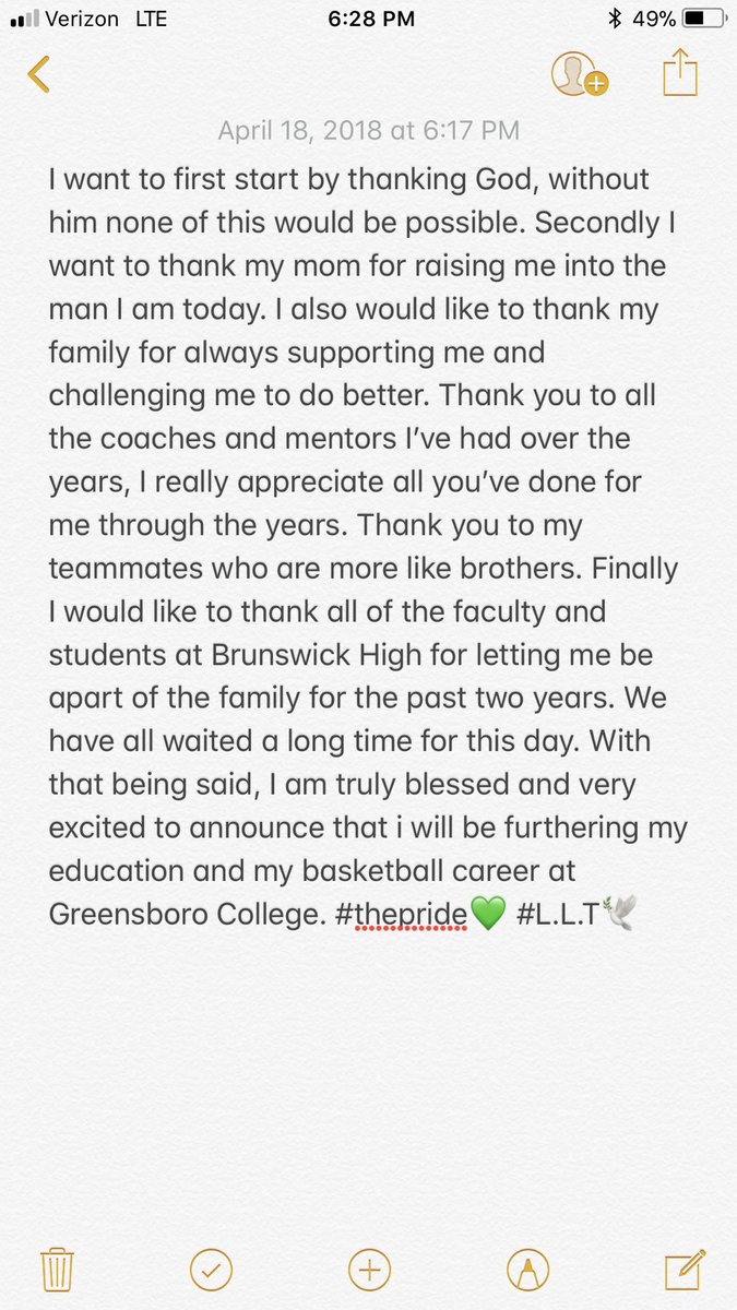 moser_z's tweet photo. Extremely blessed an excited to say I am 100% committed to Greensboro College🏀🙏🏻 https://t.co/VYUIIZTXVO
