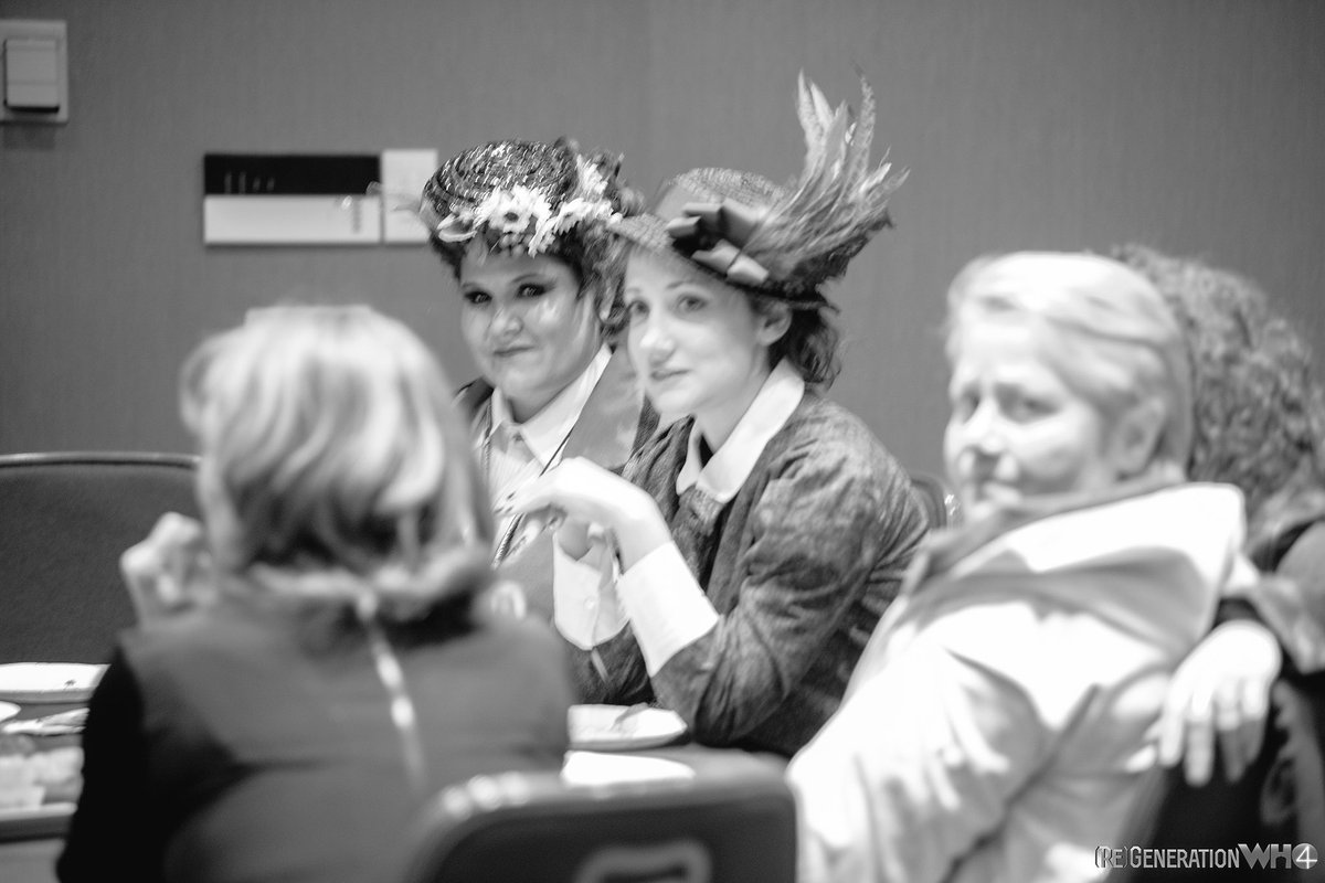 CatherineJersey's tweet photo. Some belated #ReGen4 #Missy #cosplay pics from Tea With The Doctor. βWelcome to Heaven. Would you like some tea? Little splosh? Lovely.β π https://t.co/2YpCVhjBsB
