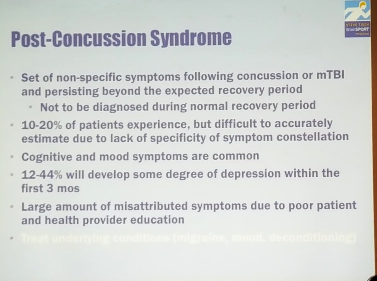 griz1's tweet photo. Maybe we move away from nebulous #PCS #postconcussionsyndrome &amp; start focusing on persistent postconcussion symptoms #PPCS most of which can be treated! #DrJoshKamins @UCLAHealth @SportsNeuroSoc @AANMember @ACRMtweets @AAPMR @CNS_Connect https://t.co/Xek9fifcse
