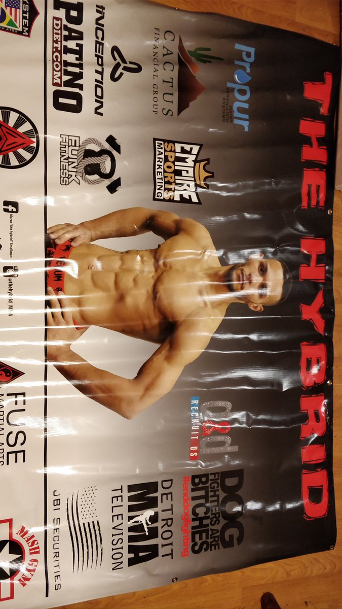 firewalker41's tweet photo. Shout out to all my sponsors that helped make this camp a little easier. You guys our awesome.
#teamhybrid #sponsors #notimeoff #propur #cactusfinancial #ddrecruitus #patinodiet #funkfitnessbrighton #inceptionfarmingtonhills #jbisecuritiesllc #detroitmmatv #enddogfighting https://t.co/mOTv8l4sCm