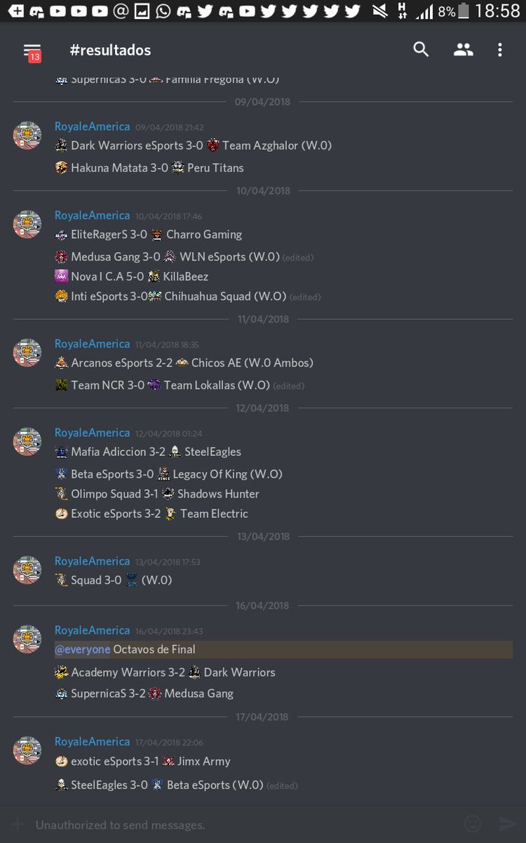 Avisamos  al cap de @SteelEaglesCR   3 horas antes
Para cancelar el partido.Y no avisa  al organizador de la <a href="/LigaAmericanaCR/">Liga Americana</a> ,  el cap  de @SteelEaglesCR   se queda  callado para ganar por W.O.