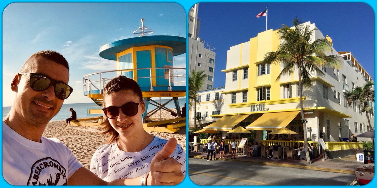 On the way to Mexico... 2 days stop <a href="/MiamiBeach/">Kevin F. Tomlinson</a> 😎☀️🌴 #holiday #sun