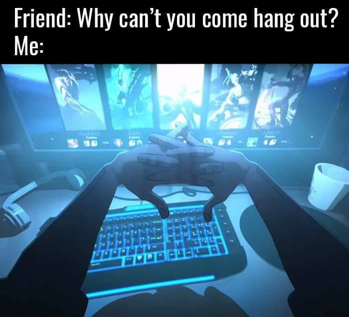 I'm super busy.