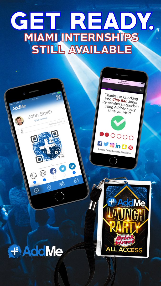 Add_Me_App's tweet photo. #AddMeApp is partnering with Brick Street, the premier event venue in Oxford, Ohio to bring you AddMe in Fall 2018. Check out some upcoming concerts next week for a chance to get a sneak peek of the app before anyone else! https://t.co/44O9uF4uea