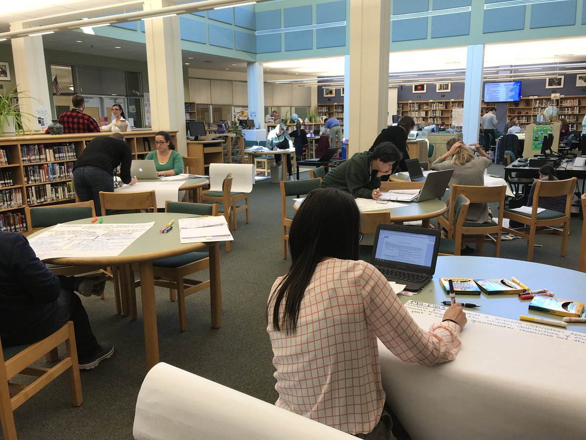 RaedaZ_fcps's tweet photo. Using strategies such as Snowball Throw, SIOP Great Race, and posters to apply SIOP knowledge. #elfcpsmd https://t.co/oUWPMIbmmC