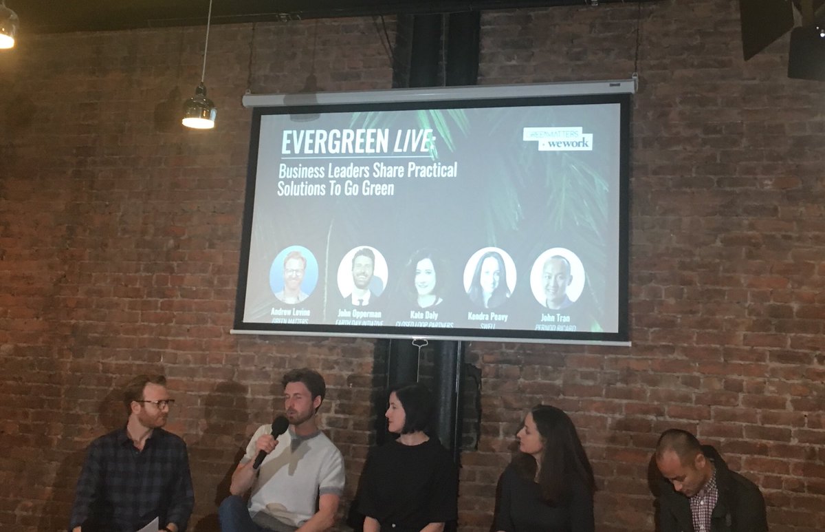 steve22hunter's tweet photo. @WeWork for #Greenmatters @GreenMatters #evergreenlive
#workgreen with @ITA_nyc #AndrewLevine hosting @swellbottle @pernodricardcorporate @earthdayinitiative #closedlooppartners #sustainablelife #sustainable #SustainableEnergy #SustainableTravel #sustainablefashion https://t.co/JGhtbsK98a
