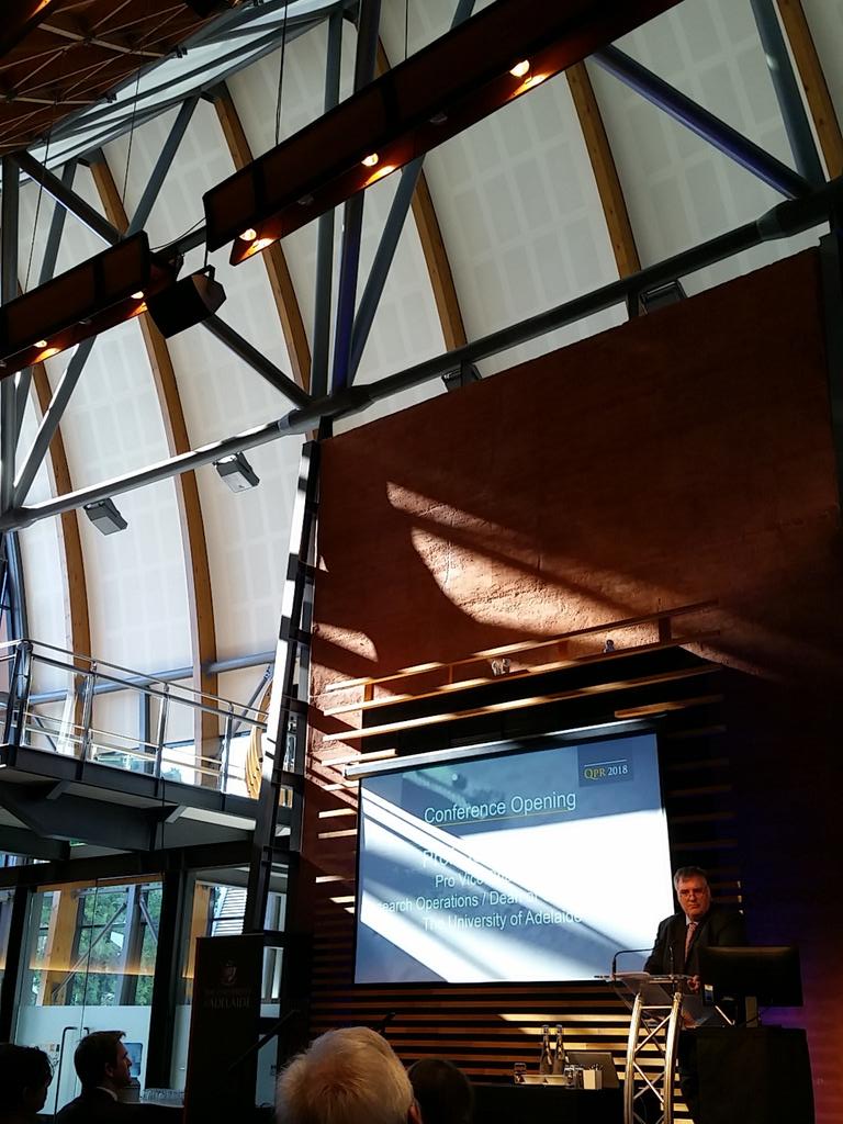 AgiGedeon's tweet photo. Quality postgraduate research is assured in Australia #QPR2018 https://t.co/HmiVRJor0I