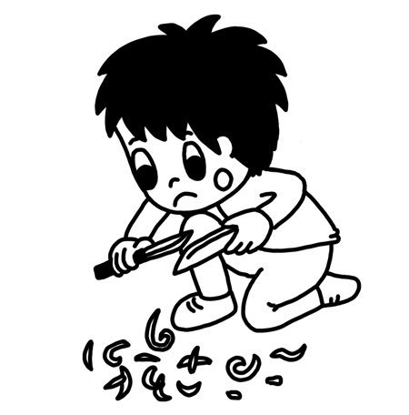 ミックスちゃん ミックスじゅーちゅ Na Twitteru ナイフで木を削る子どものイラスト フリー素材です チラシや印刷物などにお使い下さい Https T Co Pb3rdthmpx 木 プレーパーク 子ども フリー素材