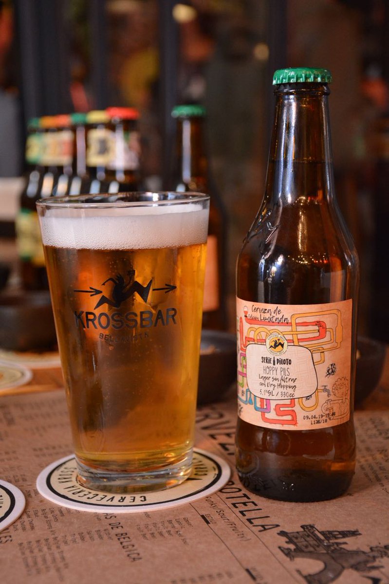 TheBeerOpener's tweet photo. Disfrutando de #HoppyPils @KrossBarCL 😃 https://t.co/SeBNpF9YXs