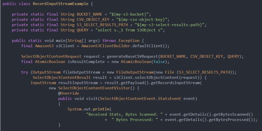 Pull out the specific data you need from an Amazon S3 object, improving performance &amp; reducing cost, with S3 Select. Get started: amzn.to/2JXOBgg