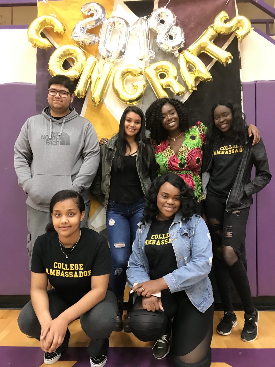 NKC2College's tweet photo. Huge Shoutout to my AWESOME college Ambassadors who really made Decision Day go smoothly!! https://t.co/MOvPmE85Sq