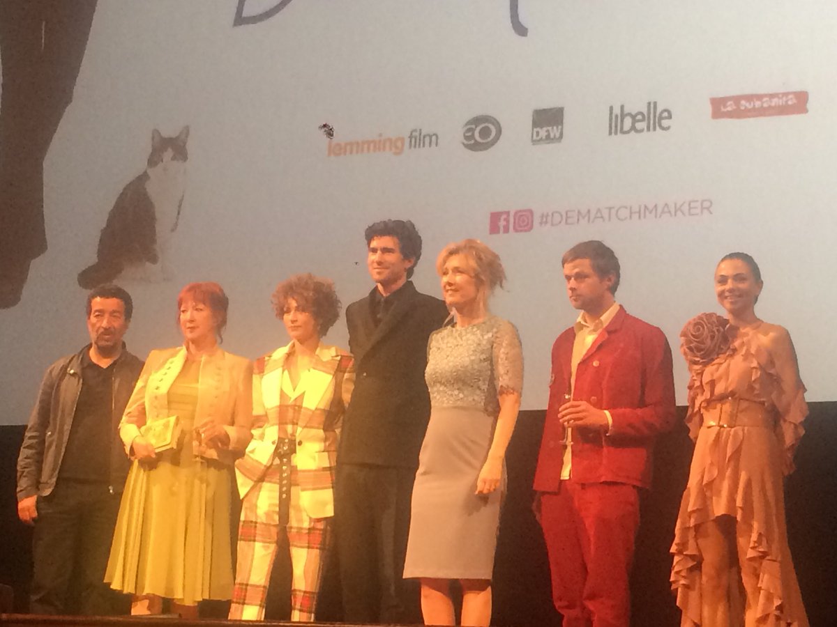 marjoleintjevp's tweet photo. Premiere #DeMatchmaker (van @JeroenHouben ) met Zara Lfil. We waren direct verliefd op de kat in de film <3
En wat is Ariane Schluter toch een ongelooflijke actrice! https://t.co/qaKuYgZx0k