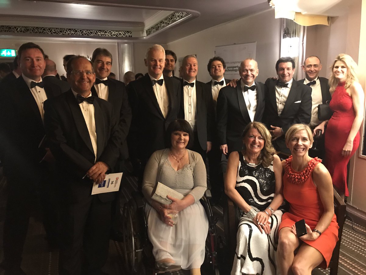 TriWidow's tweet photo. And celebrate they did - Phill surrounded by his fanclub.
@GibraltarGov @ISOLASlaw @gibraltarlaw #GlobalRegulatoryAwards https://t.co/EpIsv46RvP