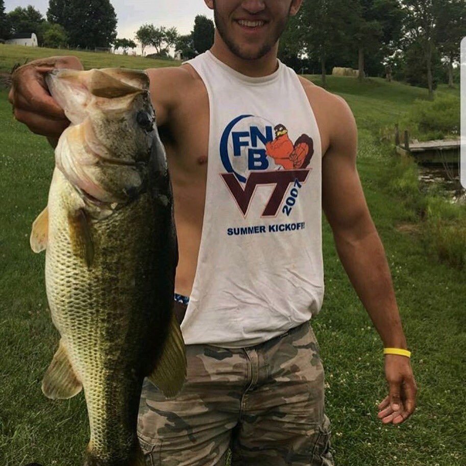 MTOutdoorsVa's tweet photo. Let’s settle this... whose bass is bigger?? Comment in our pole. https://t.co/B5mtnQkW77