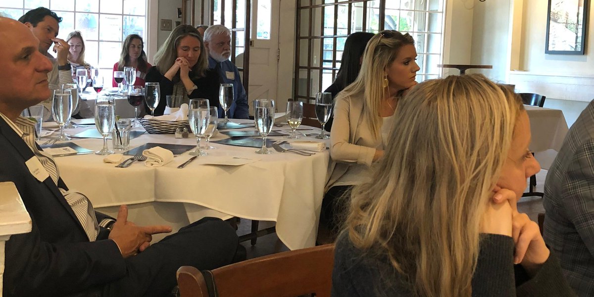 ATCouncil's tweet image. @ATCouncil Leadership Dinner talks to #AustinTech about #ValueDirected Vision &amp;amp; Strategies, #OperationalEffectiveness, Delivering on Brand Promise, #OperationalEfficiency, Importance of Process, #Team, #Culture, #Leadership &amp;amp; Value Building Transactions with #Denary @DynamicMFGS