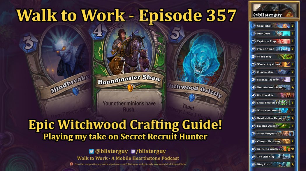 witchwood quest hunter witchwood quest hunter
