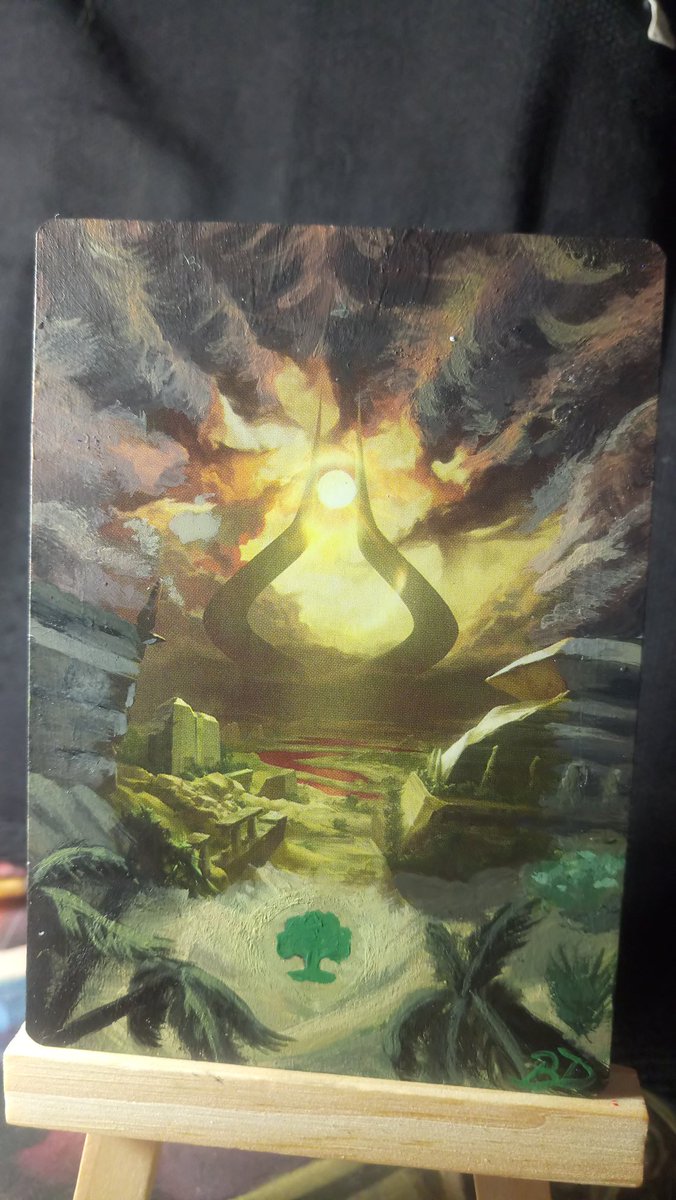 ConvertedCards's tweet photo. The set is finally finished! Get Amonrekt'd! #handpainted #mtg #cardalters #HoD #hourofdevastation #MagicTheGathering https://t.co/ADzZm9yiu5