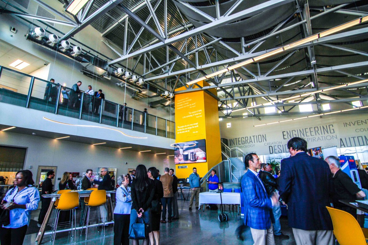 Today we celebrated the unveiling of ATEP's first building in Tustin with our partners <a href="/DoughertyARC/">Perkins Eastman Dougherty</a>! The SOCCCD welcomed the new #designbuild project, which houses career technical education programs for <a href="/MyIrvineValley/">Irvine Valley College</a>, with a dedication and ribbon cutting ceremony.