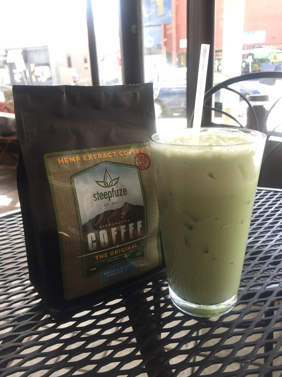 TheUnseenBean's tweet photo. Join us on Friday, April 20th for 10% off all CBD coffee drinks and matcha tea lattes! #coffee #CBD #tea #420 #steepfuze https://t.co/hrCWVGzq2J