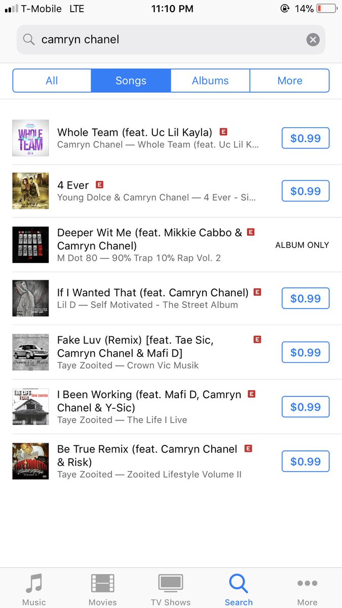 TheCamrynChanel's tweet photo. 8 songs on all digital platforms. #TILAMF https://t.co/ODNuf6rwJM