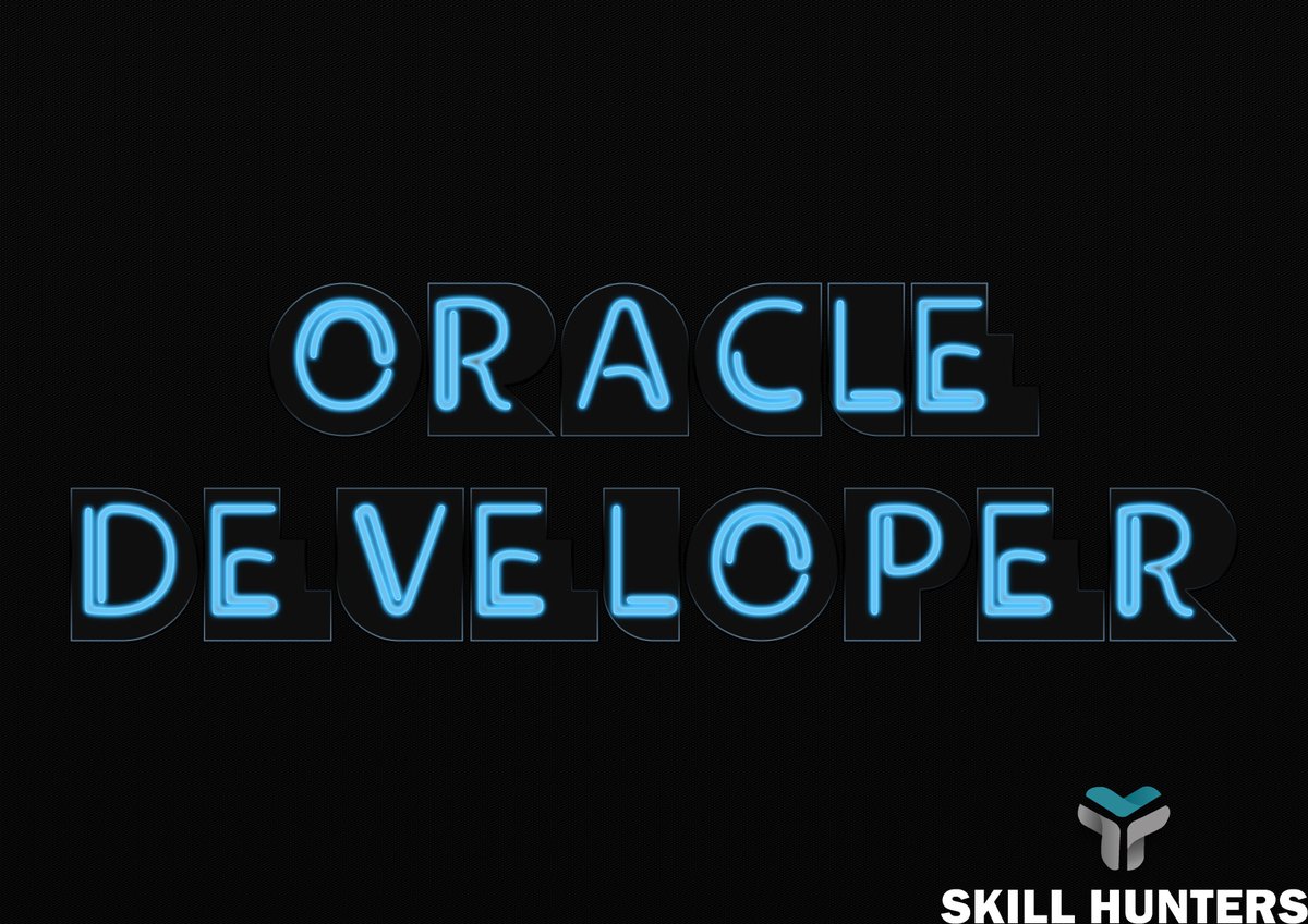 SkillHunters_'s tweet image. Oracle (PL/SQL) Developer •Midrand •R50 000.00 p/m (subject to experience) •Oracle Certifications •Oracle PL/SQL •MS SQL. Mail Keenan on itrecruit5@skillhunters.co.za
#OraclePLSQLDeveloper #OracleDeveloper #OraclePLSQL #Oracle #PLSQL #MSSQL #SQL #IT #SkillHunters