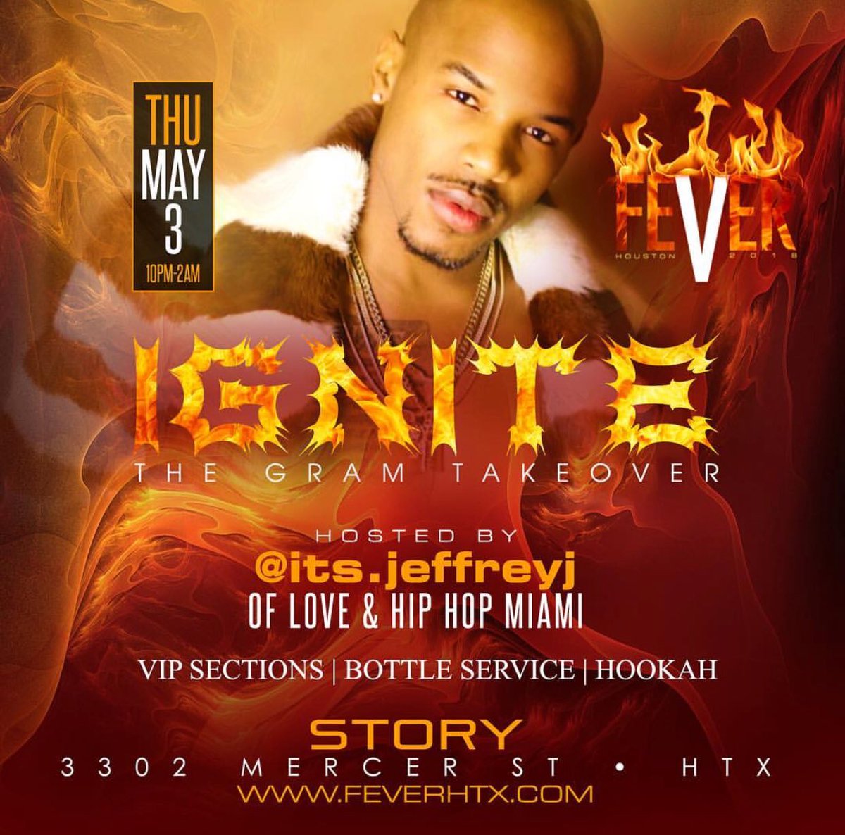 sheajordansmith's tweet photo. They got @its_jeffreyj hosting for #FeverHTX 👀 https://t.co/yORKMJ4Lhz