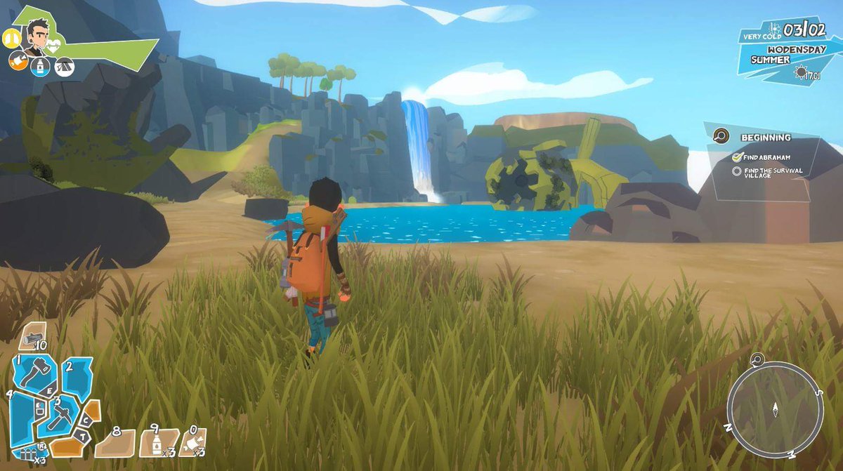Soulgest's tweet photo. I just started the beach of the fallen #indiegame #indiedev #lowpoly #toon #unity3d #giant #soulgest https://t.co/YHxTOoXpSo