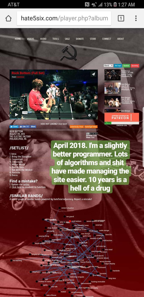 hate5six's tweet photo. 10 years of hate5six https://t.co/r0JtVKUsF7