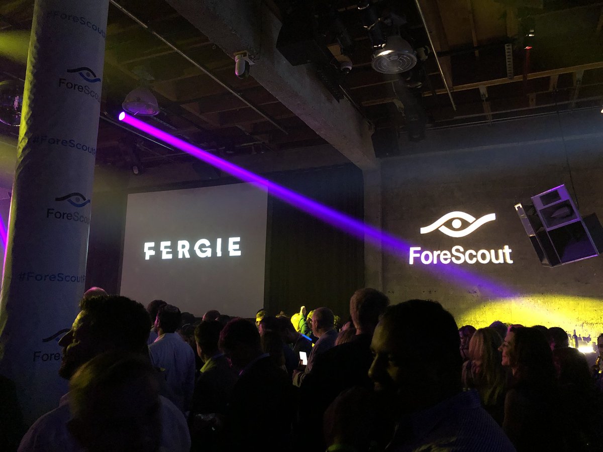 This year’s #ForeScoutRSAC party was Fergalicious. Thank you #Fergie for rockin’ the house. 🤘#RSAC