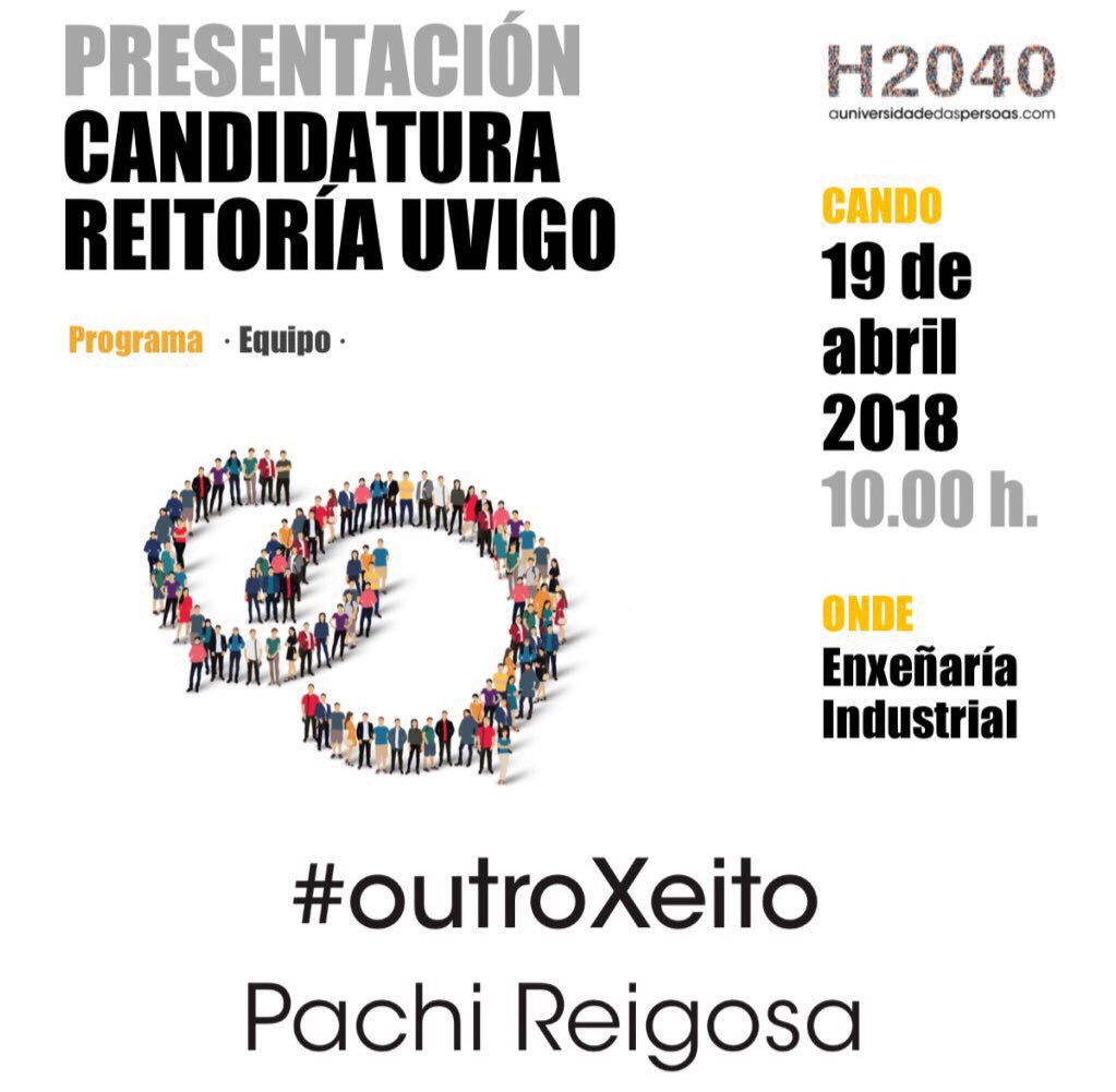 H2040UVIGO's tweet photo. Como peche visitamos Industriais no campus. Vémonos. #PachiReigosa é #outroXeito e #H2040 o cambio coas #persoasPrimeiro https://t.co/W7pFJnZNEP