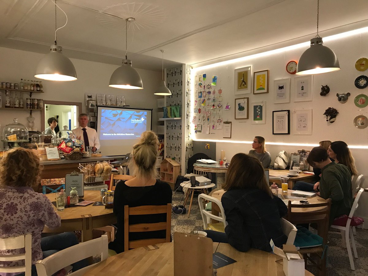Such a great event last night for <a href="/bchmums/">B&CH Business Mums</a>! Thank you to Chris Booth from <a href="/McKMasterclass/">McKellensMasterclass</a> for presenting a Mini Masterclass. And to Jo for hosting atThe Damson Tree Cafe.