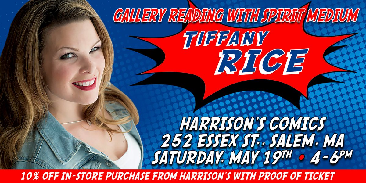 spirittiff's tweet photo. Happening May 19th in Salem, MA! https://t.co/SQbUt3VC54 #galleryreading #comics #salem #haunting #spirits #marvel #dccomics #spirittiff https://t.co/yFlIaVodks