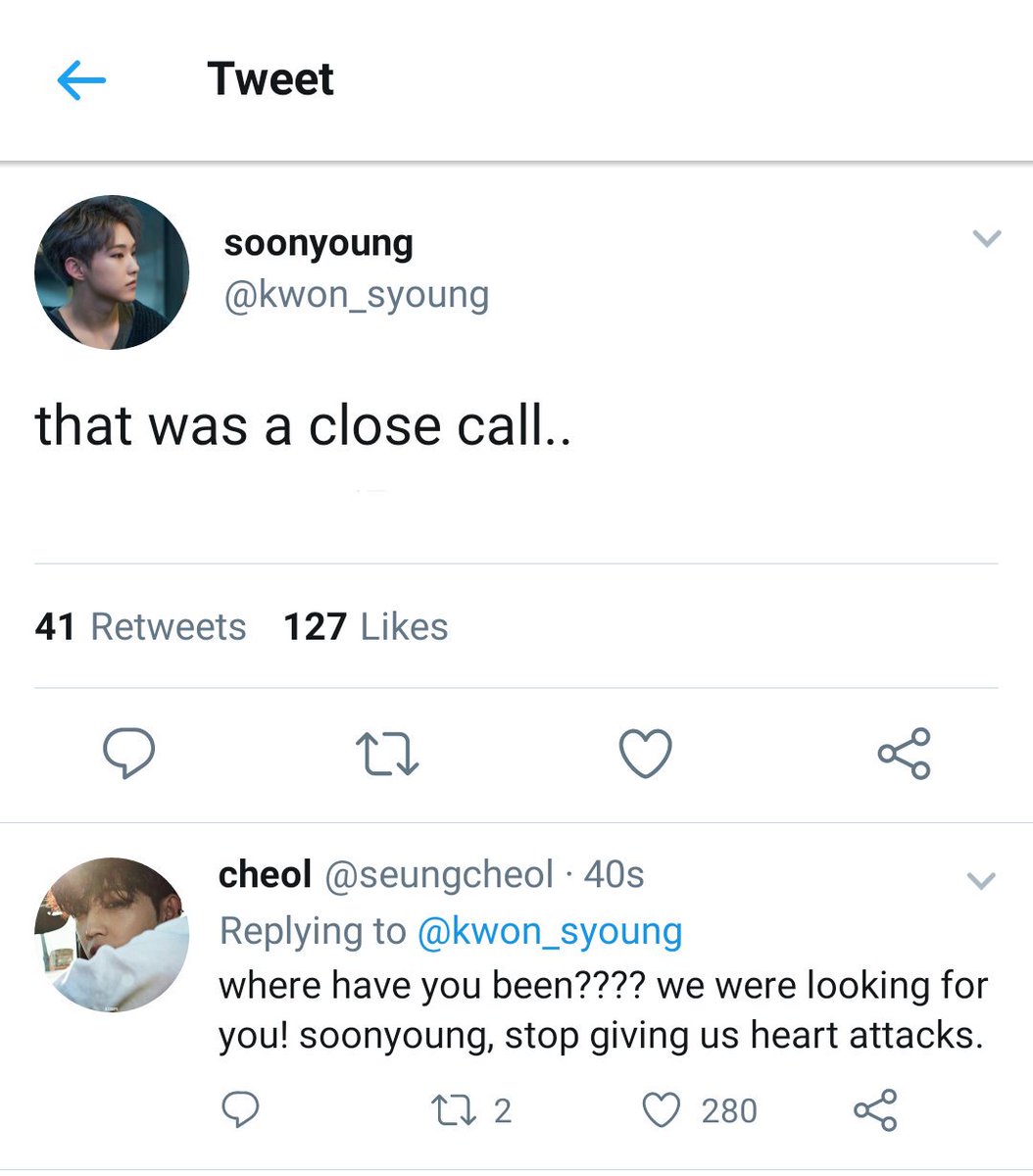 teuriary's tweet photo. soonhoon au 🌙

soonyoung and jihoon found each other just when they were about to give up on their lives. it was some kind of fate because both needed saving.

but what if the other doesn't want to be saved? can the latter help him change his mind? https://t.co/5oZWDuhU0P