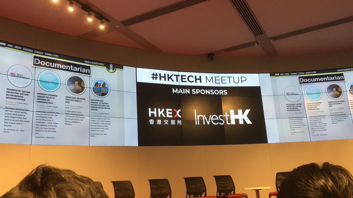 whub_io's tweet photo. The #HKTechMeetup, by @STHLMTech, was a blast last night! 💥💥 @BelinKarena was on stage delivering #startup tips to 350. Thanks for bringing this awesome event to HK! #tech852 https://t.co/NmOG1x3s84