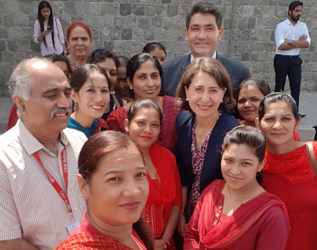 georgeinstitute's tweet photo. Honoured to have NSW Premier @GladysB launch our IMPACT Diabetes project in Delhi yesterday. A step forward in NSW-India cooperation and #HealthForAll
https://t.co/pY30TIyQYL https://t.co/IKTVoDpUts