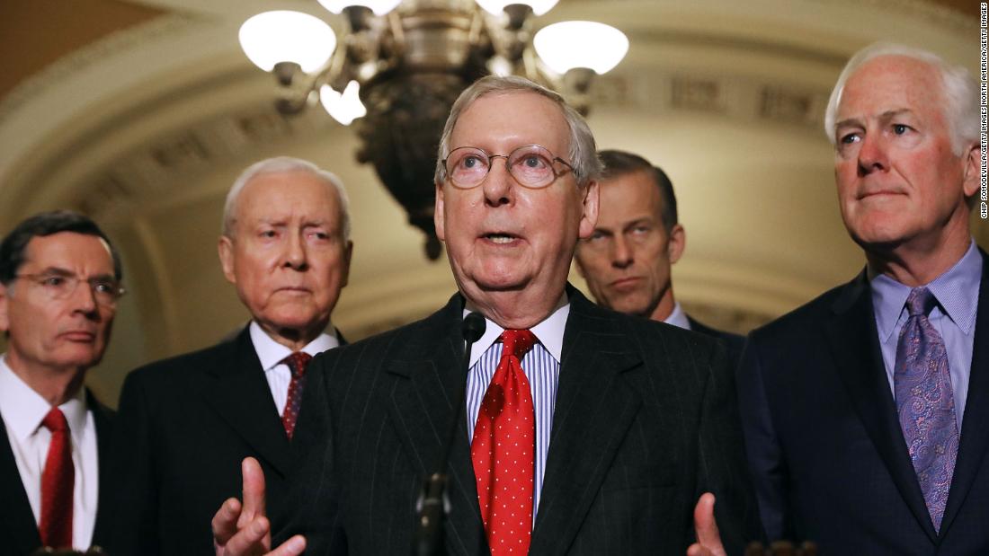 CNN's tweet photo. Mitch McConnell sees "no indication" Donald Trump might fire Robert Mueller. Um, what? | Analysis by CNN's Chris Cillizza https://t.co/fF0P7Chpnd https://t.co/08gnnsTctc