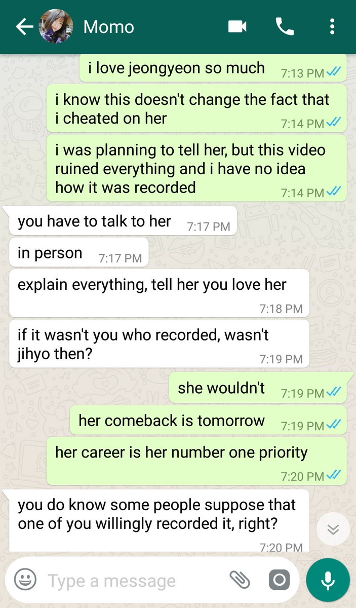 [nayeon/momo] be careful