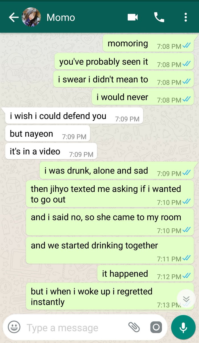 [nayeon/momo] be careful