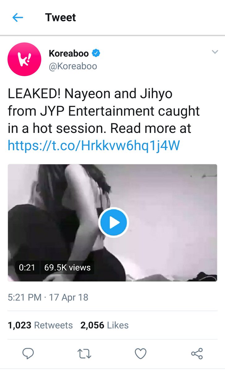 2yeon!au | Ｌｅａｋｅｄ。The relationship between Jeongyeon and Nayeon is weakened when an intimate video is leaked. Suspecting that a stalker is inside JYP Entertainment, they have to find out who is behind the threats.
