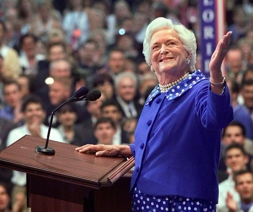 Reuters's tweet photo. Barbara Bush funeral planned for Saturday at Houston church https://t.co/I3kXLi22bm https://t.co/vWG04Jb9jH
