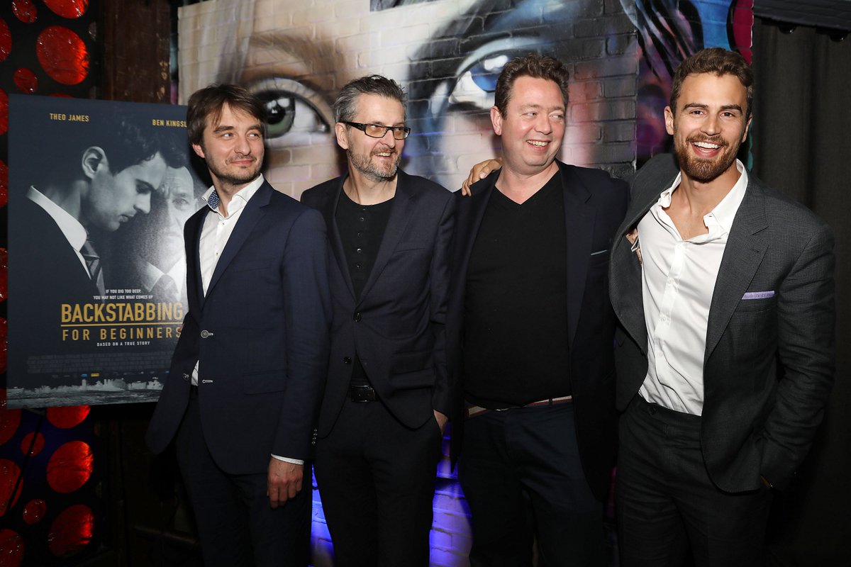 TheoJamesOrg's tweet photo. 📸 HQ photos from the NYC screening of "Backstabbing for Beginners" (April 17) - https://t.co/accYKNKVax #TheoJames #BackstabbingForBeginners https://t.co/sngJs0dqP3