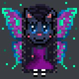 Pixelmator3000's tweet photo. GMs need pixel love too! #pixelart #dragonrealms #mud #rakash #pixie https://t.co/6e6WyJT63G