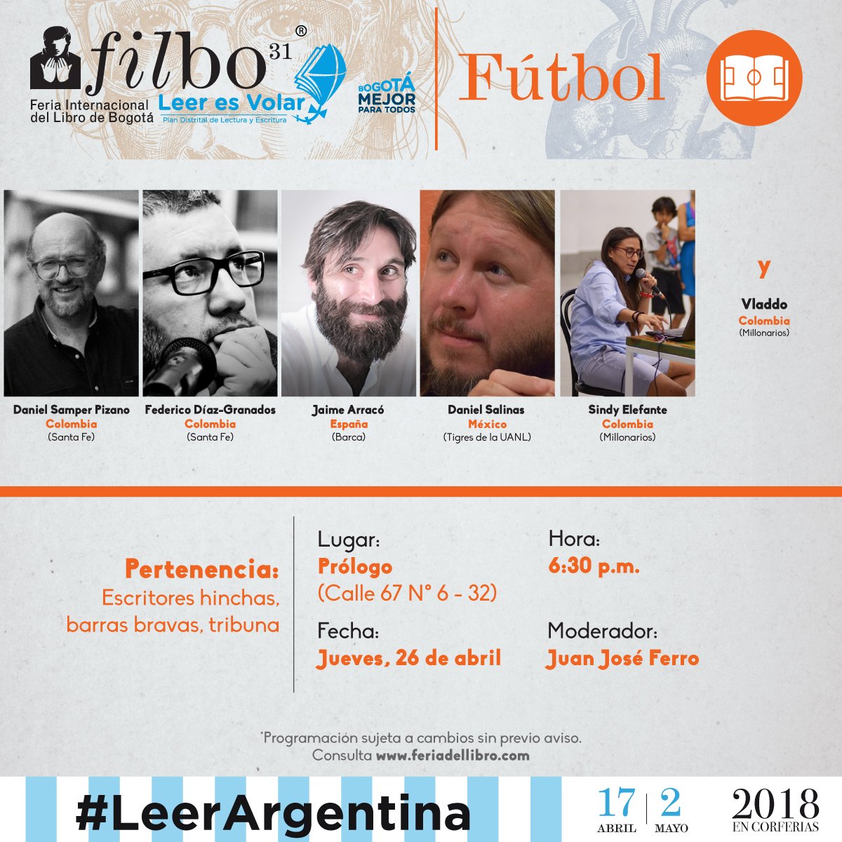 FILBogota's tweet photo. ¡La #FILBo2018 también llega a las librerías de la capital!  Conoce y agéndate con los diferentes eventos  #SentirLasIdeas https://t.co/Sh3HZAQIgz