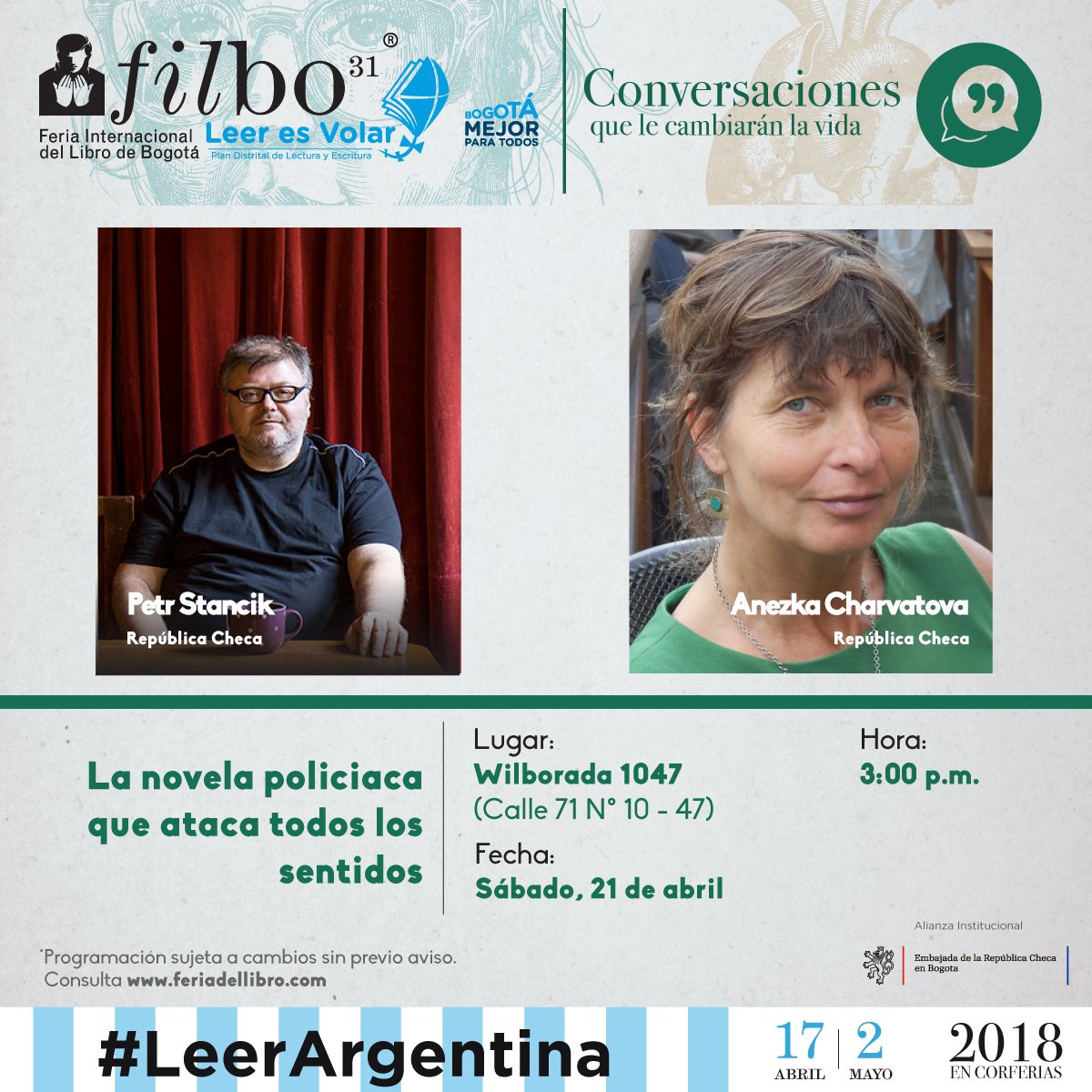 FILBogota's tweet photo. ¡La #FILBo2018 también llega a las librerías de la capital!  Conoce y agéndate con los diferentes eventos  #SentirLasIdeas https://t.co/d1yAKkG4cd
