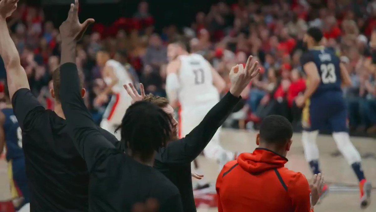 Mini Movie from Game 2 at the Moda Center https://t.co/KUJB0TDih8