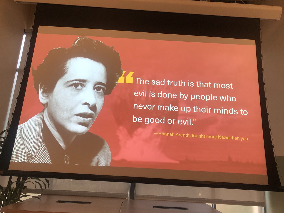 CHIFOO's tweet photo. Saying no and asking why are some of the most important design skills we have. You were not hired for your hands, you were hired for your spine. @monteiro #chifoo18 https://t.co/UeqfXsNGrt